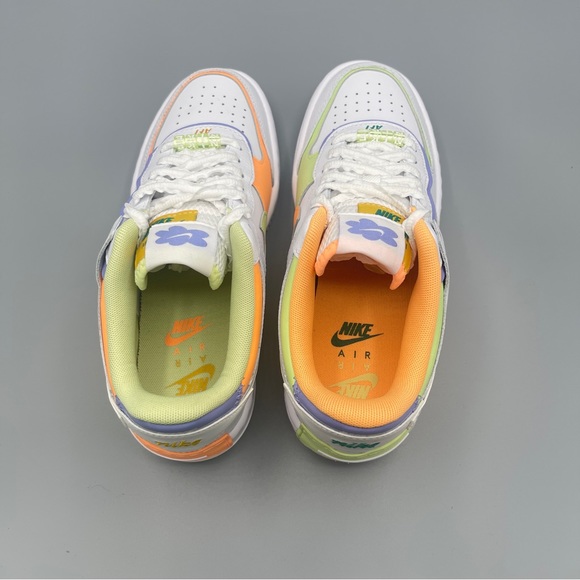 Nike AIR FORCE 1 SHADOW CASUAL SHOES MULTI-COLOR/ WHITE/WOMEN - Picture 9 of 16